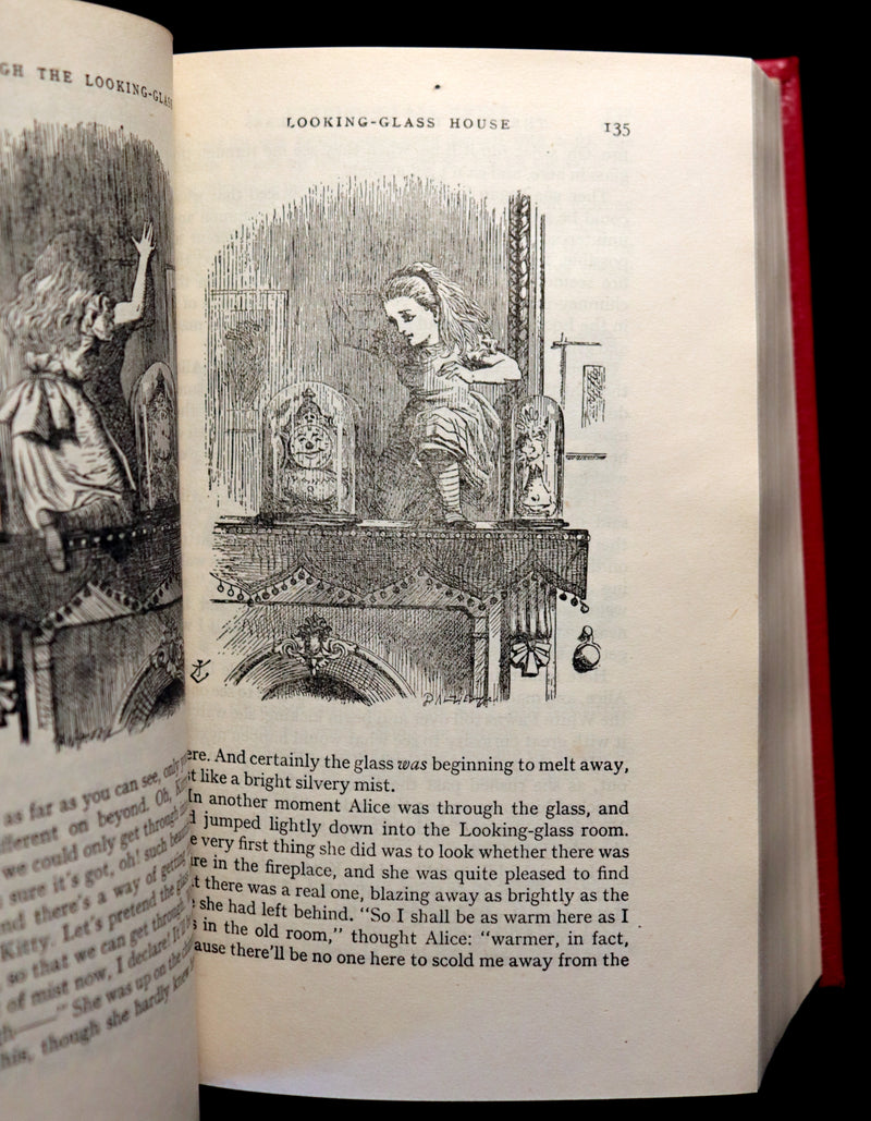 1939 Rare First Edition Book - Complete Works of Lewis Carroll including Alice's Adventures in Wonderland, Through the Looking-Glass, etc.