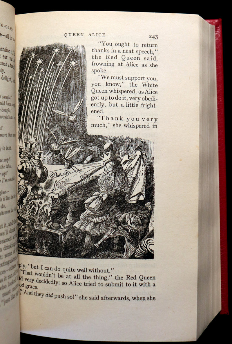 1939 Rare First Edition Book - Complete Works of Lewis Carroll including Alice's Adventures in Wonderland, Through the Looking-Glass, etc.