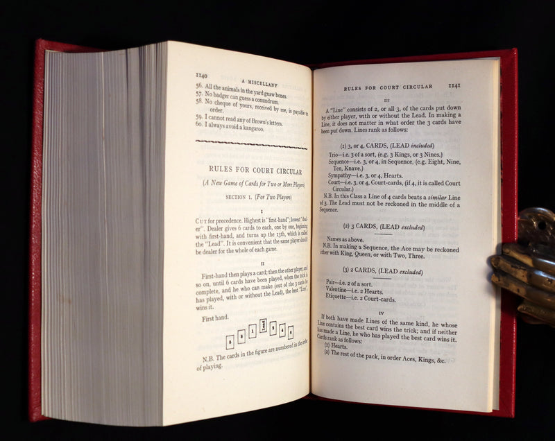 1939 Rare First Edition Book - Complete Works of Lewis Carroll including Alice's Adventures in Wonderland, Through the Looking-Glass, etc.