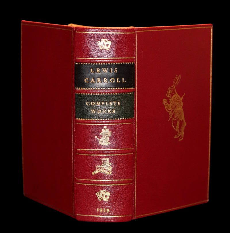 1939 Rare First Edition Book - Complete Works of Lewis Carroll including Alice's Adventures in Wonderland, Through the Looking-Glass, etc.