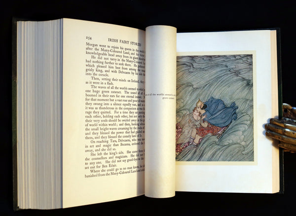 1920 Rare First Edition - Irish Fairy Tales by James Stephens illustrated by Arthur Rackham.