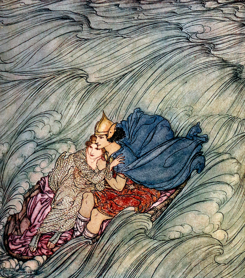 1920 Rare First Edition - Irish Fairy Tales by James Stephens illustrated by Arthur Rackham.