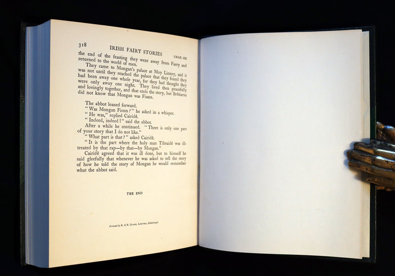 1920 Rare First Edition - Irish Fairy Tales by James Stephens illustrated by Arthur Rackham.