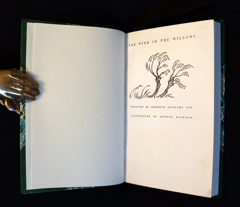 1950 Rare First Edition - The WIND IN THE WILLOWS illustrated by Arthur RACKHAM.