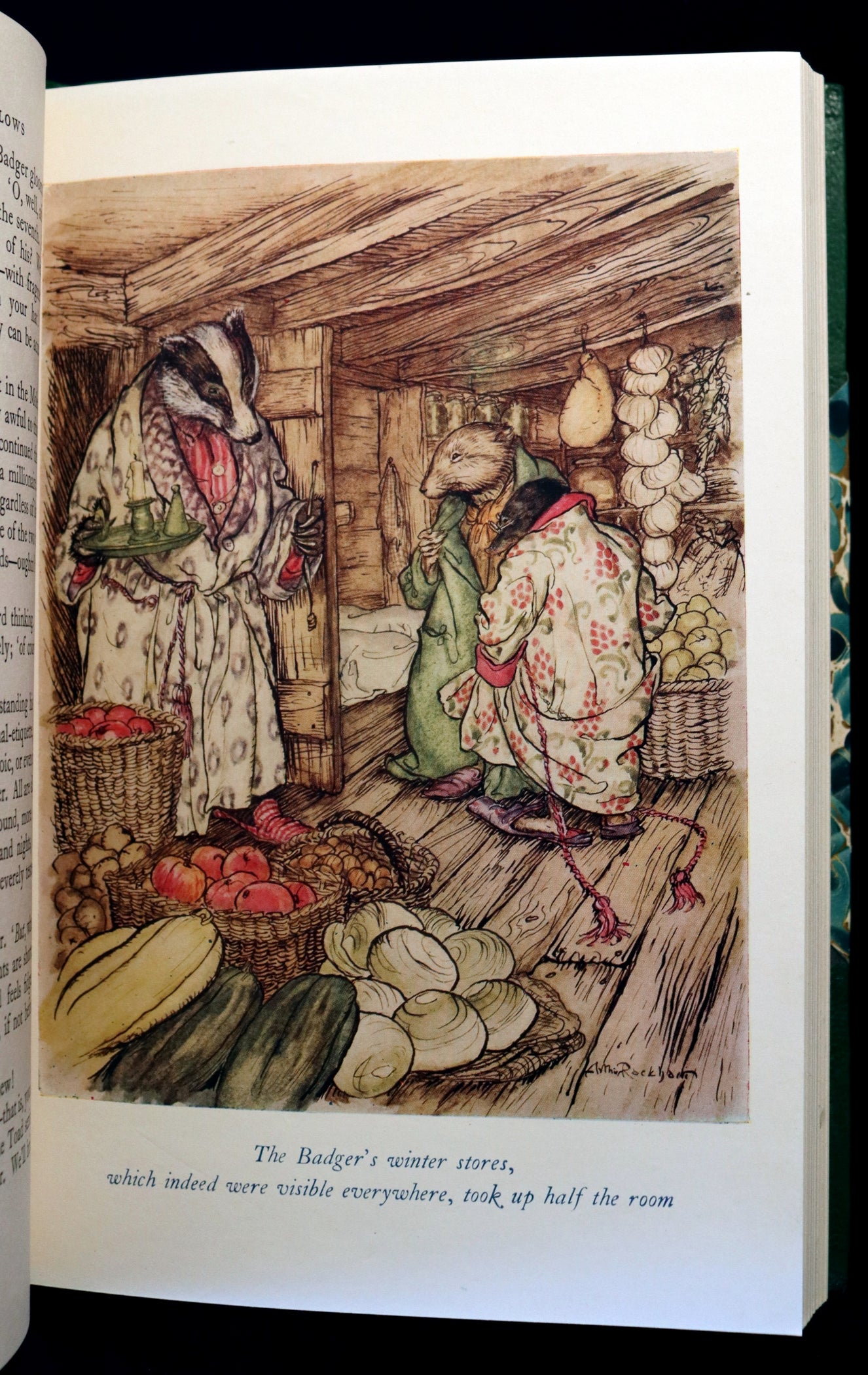 1950 Rare First Edition - The WIND IN THE WILLOWS illustrated by Arthur ...