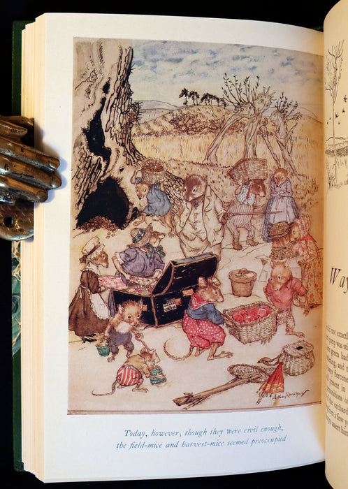 1950 Rare First Edition - The WIND IN THE WILLOWS illustrated by Arthur RACKHAM.