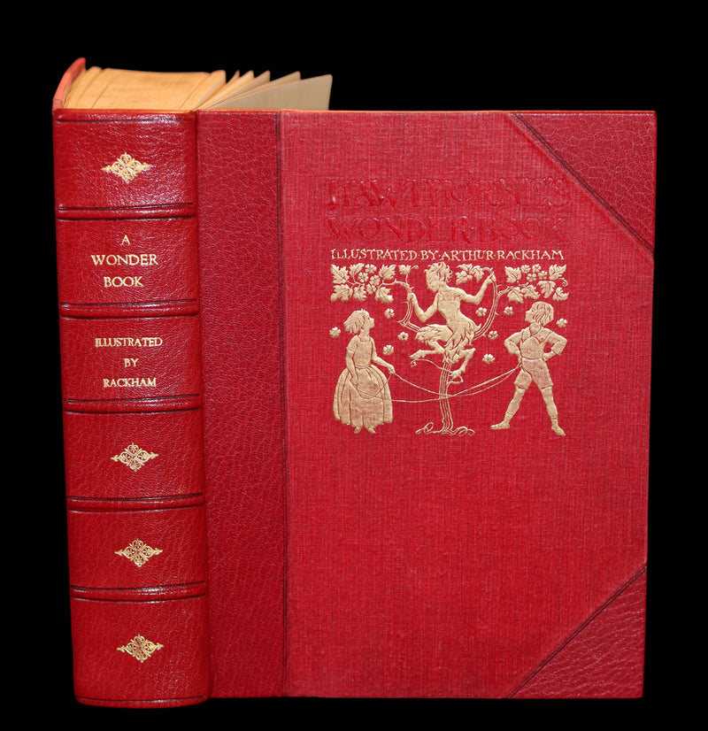 1922 Rare First Edition - A WONDER BOOK by Nathaniel Hawthorne illustrated by Arthur RACKHAM.