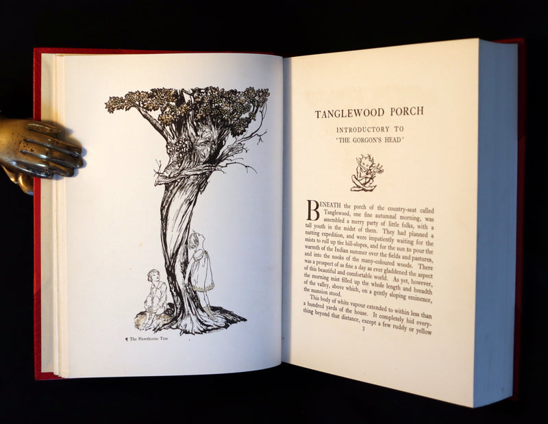 1922 Rare First Edition - A WONDER BOOK by Nathaniel Hawthorne illustrated by Arthur RACKHAM.