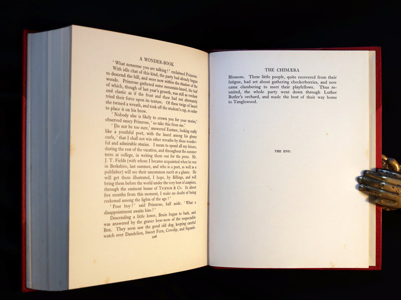 1922 Rare First Edition - A WONDER BOOK by Nathaniel Hawthorne illustrated by Arthur RACKHAM.