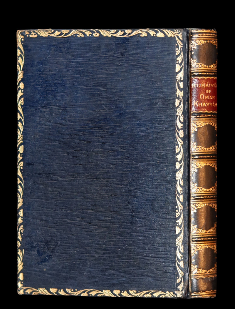 1900 Beautiful Ramage Binding - Rubaiyat of Omar Khayyam wonderfully Illustrated by James Gilbert.