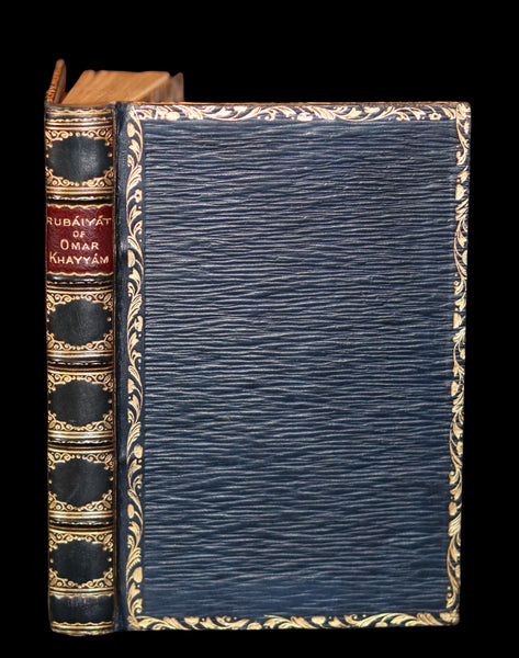 1900 Beautiful Ramage Binding - Rubaiyat of Omar Khayyam wonderfully Illustrated by James Gilbert.