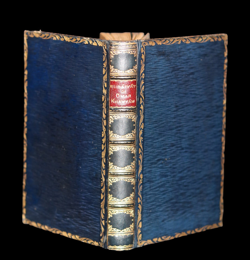 1900 Beautiful Ramage Binding - Rubaiyat of Omar Khayyam wonderfully Illustrated by James Gilbert.