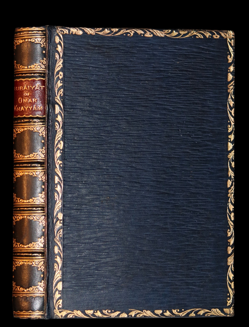 1900 Beautiful Ramage Binding - Rubaiyat of Omar Khayyam wonderfully Illustrated by James Gilbert.