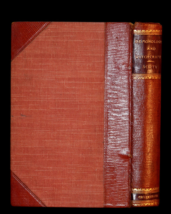 1868 Scarce Edition - Demonology & Witchcraft - WITCHES & FAIRIES with 6 illustrations by Cruikshank.