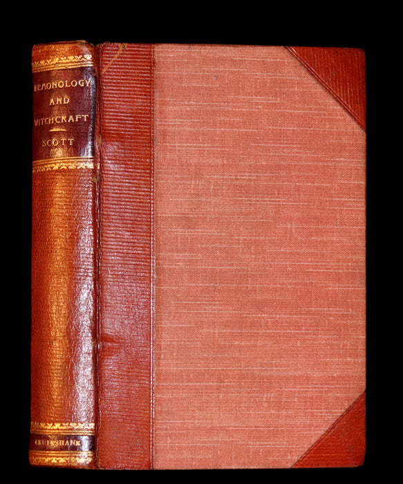 1868 Scarce Edition - Demonology & Witchcraft - WITCHES & FAIRIES with 6 illustrations by Cruikshank.