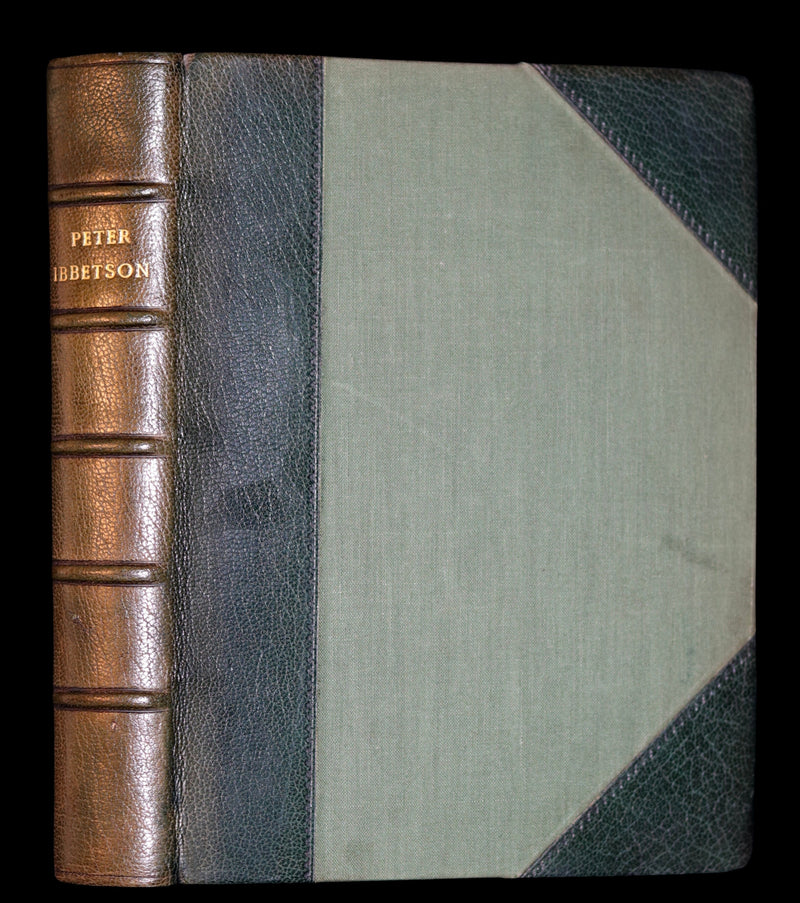 1896 Rare Book - Peter Ibbetson - A strange tale of Communication through Dreams by George Du Maurier.