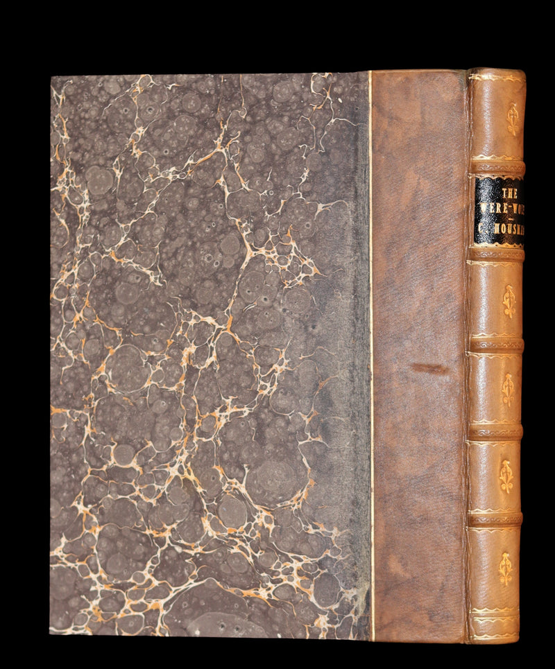 1896 Rare Book on Werewolves - THE WERE-WOLF written by Clemence Housman. First Edition.