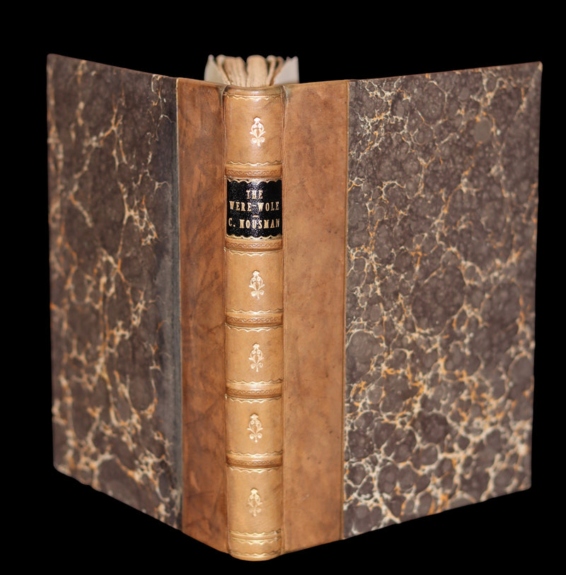 1896 Rare Book on Werewolves - THE WERE-WOLF written by Clemence Housman. First Edition.
