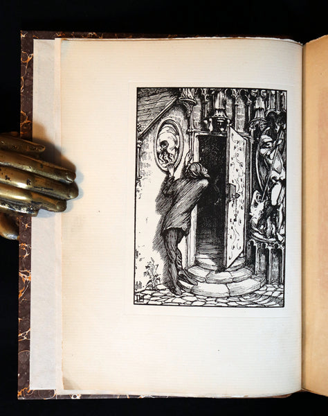 1896 Rare Book on Werewolves - THE WERE-WOLF written by Clemence Housman. First Edition.