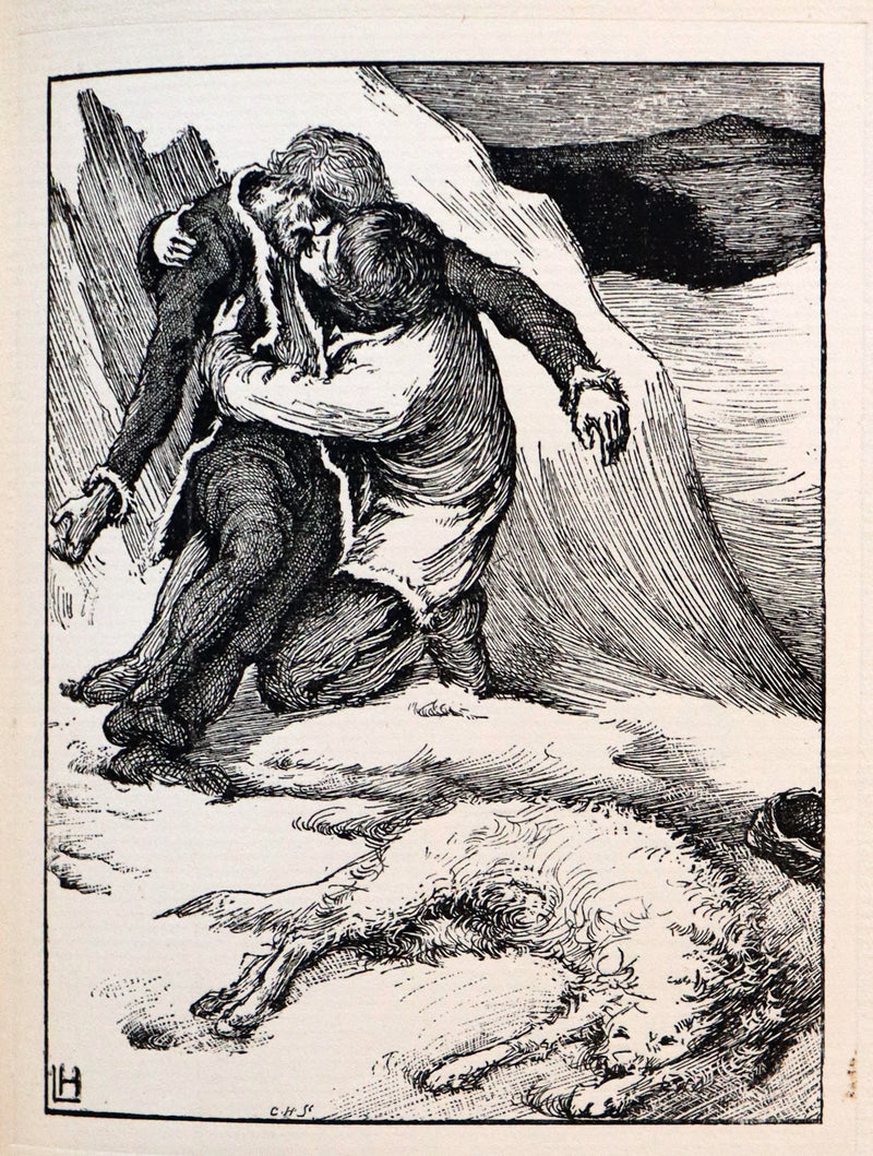 1896 Rare Book on Werewolves - THE WERE-WOLF written by Clemence Housman. First Edition.