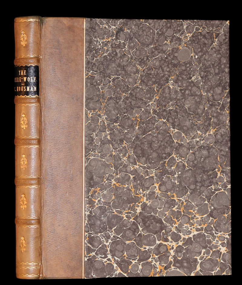 1896 Rare Book on Werewolves - THE WERE-WOLF written by Clemence Housman. First Edition.
