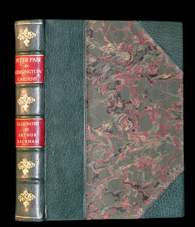 1910 Rare Book - PETER PAN in Kensington Garden illustrated by Arthur Rackham.