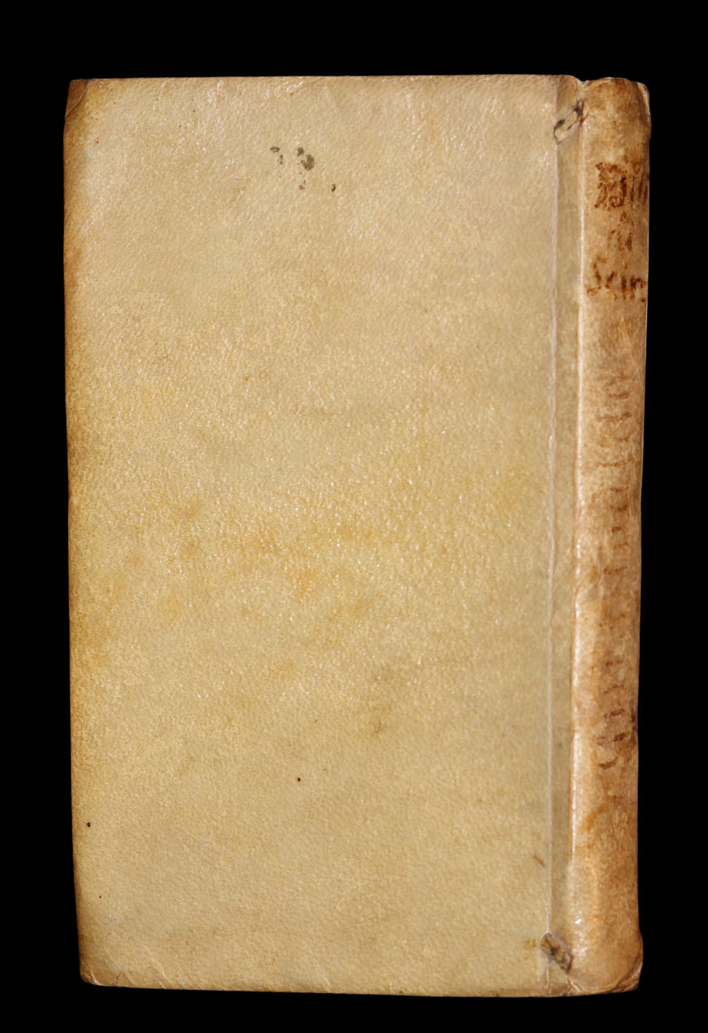 1623 Scarce Italian vellum Book ~ Phyllis of Scyros ~ Filli di Sciro favola pastorale Del Conte Guidobaldo de Bonarelli.