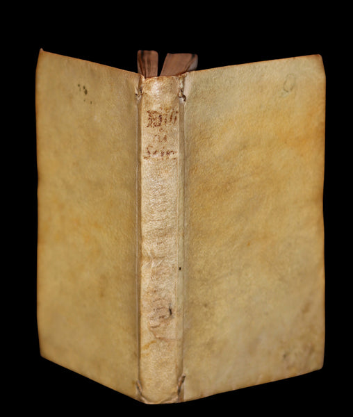 1623 Scarce Italian vellum Book ~ Phyllis of Scyros ~ Filli di Sciro favola pastorale Del Conte Guidobaldo de Bonarelli.