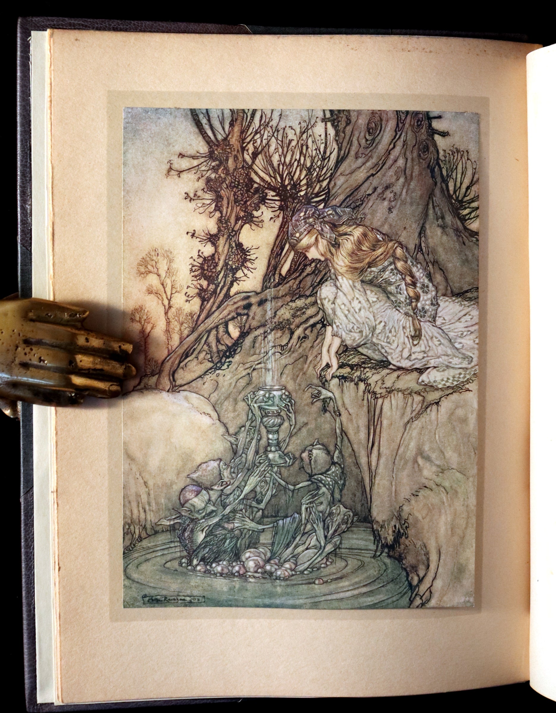 1913 Rare First Edition - Arthur RACKHAM's Book of Pictures - Magic, E ...