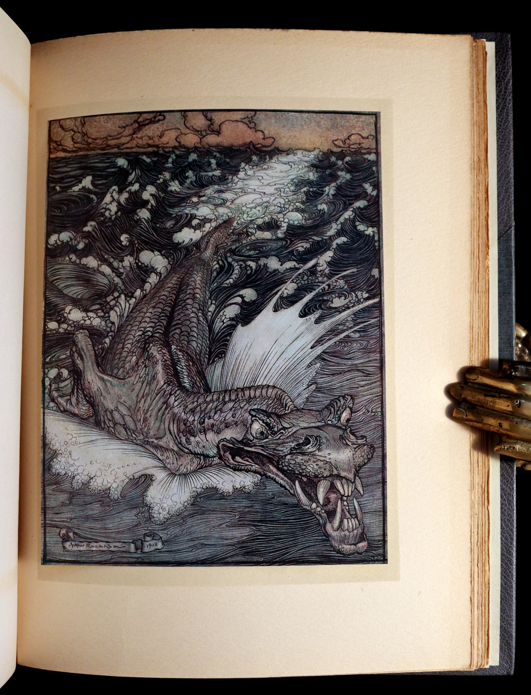 1913 Rare First Edition - Arthur RACKHAM's Book of Pictures - Magic, E ...
