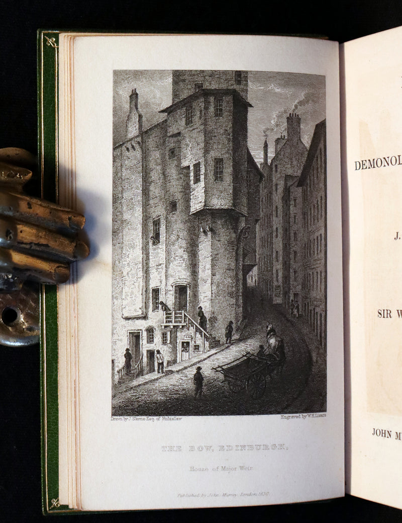 1830 1stED with 3 States illustrations by CRUIKSHANK- Letters on DEMONOLOGY & WITCHCRAFT by W. Scott bound by RIVIERE.