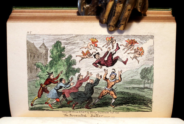 1830 1stED with 3 States illustrations by CRUIKSHANK- Letters on DEMONOLOGY & WITCHCRAFT by W. Scott bound by RIVIERE.