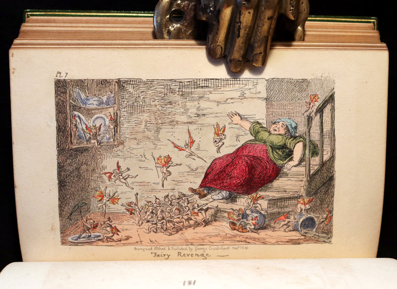 1830 1stED with 3 States illustrations by CRUIKSHANK- Letters on DEMONOLOGY & WITCHCRAFT by W. Scott bound by RIVIERE.