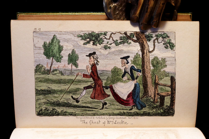 1830 1stED with 3 States illustrations by CRUIKSHANK- Letters on DEMONOLOGY & WITCHCRAFT by W. Scott bound by RIVIERE.