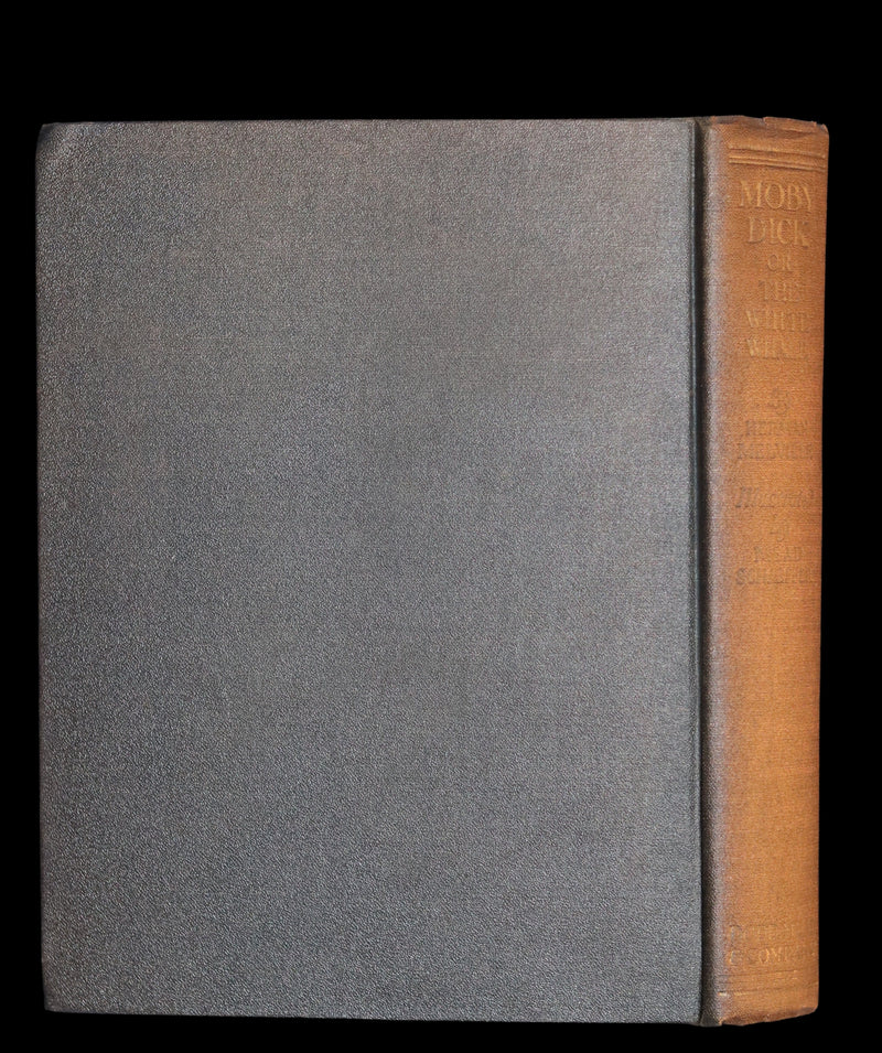 1923 Rare Edition - MOBY DICK or The White Whale by Herman Melville illustrated by Mead Schaeffer.