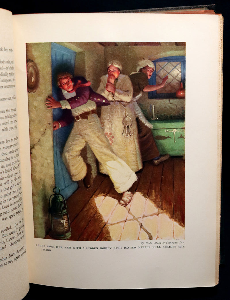1923 Rare Edition - MOBY DICK or The White Whale by Herman Melville illustrated by Mead Schaeffer.