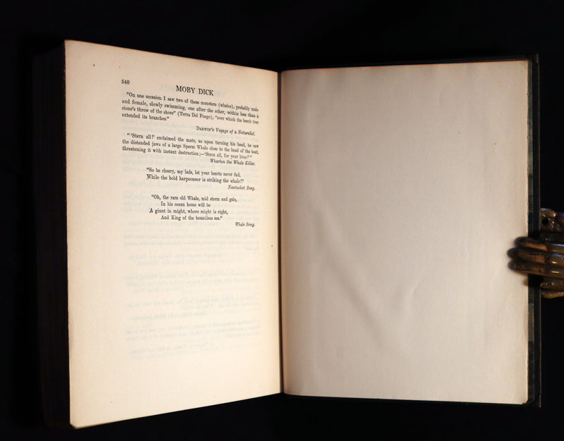 1923 Rare Edition - MOBY DICK or The White Whale by Herman Melville illustrated by Mead Schaeffer.