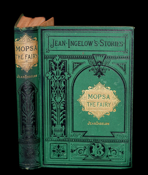 1887 Scarce Victorian Book - MOPSA THE FAIRY by Jean Ingelow. Illustrated.