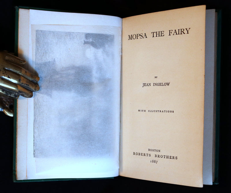 1887 Scarce Victorian Book - MOPSA THE FAIRY by Jean Ingelow. Illustrated.