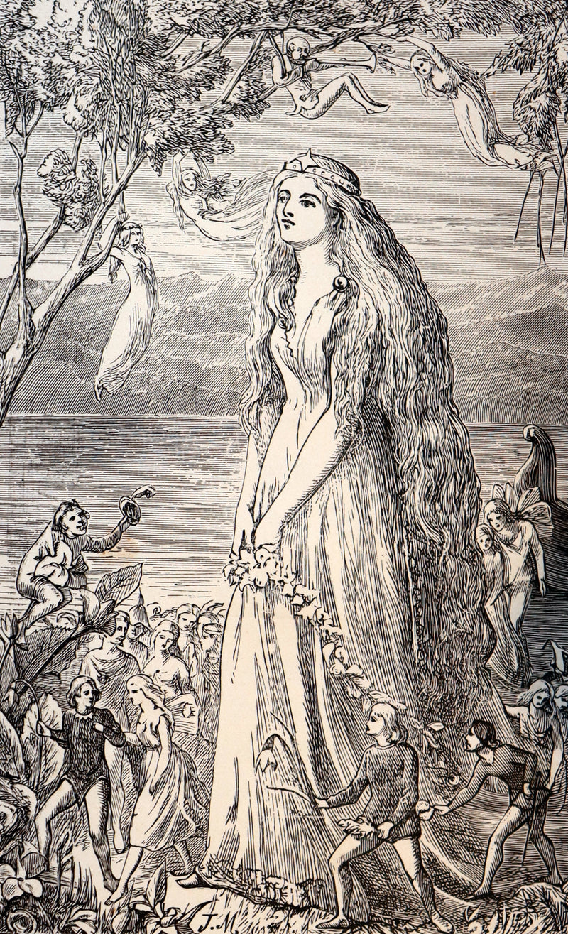 1887 Scarce Victorian Book - MOPSA THE FAIRY by Jean Ingelow. Illustrated.