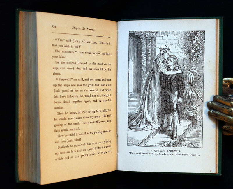 1887 Scarce Victorian Book - MOPSA THE FAIRY by Jean Ingelow. Illustrated.