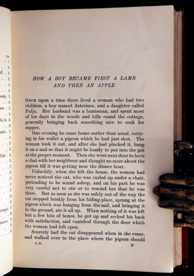 1911 Rare First Edition - THE ALL SORTS OF STORIES BOOK by Mrs. Lang & Andrew Lang.