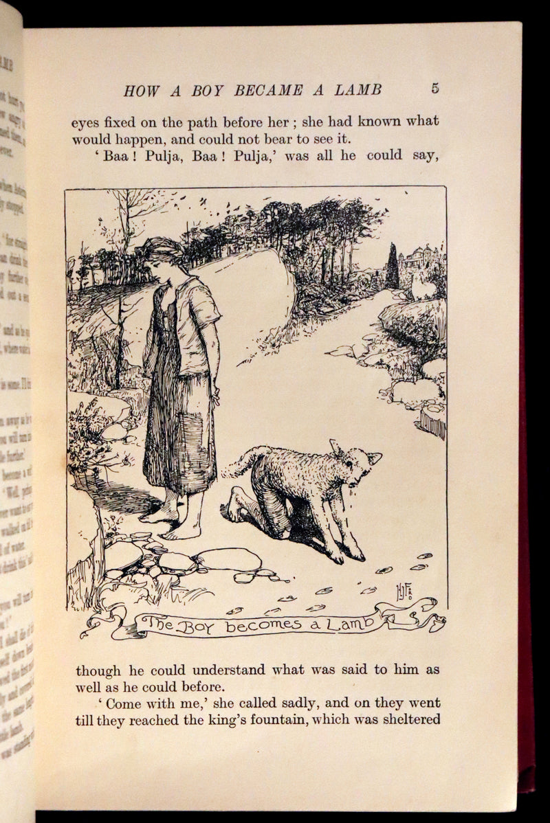 1911 Rare First Edition - THE ALL SORTS OF STORIES BOOK by Mrs. Lang & Andrew Lang.