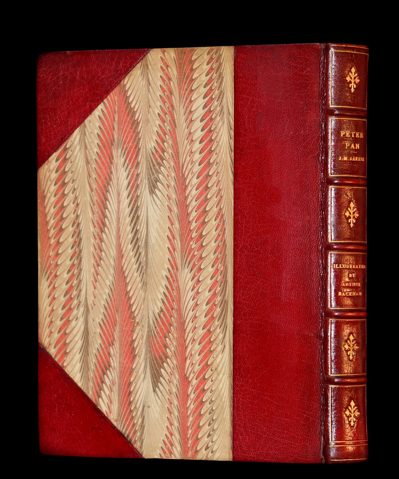 1910 Rare Book - PETER PAN in Kensington Garden illustrated by Arthur Rackham.