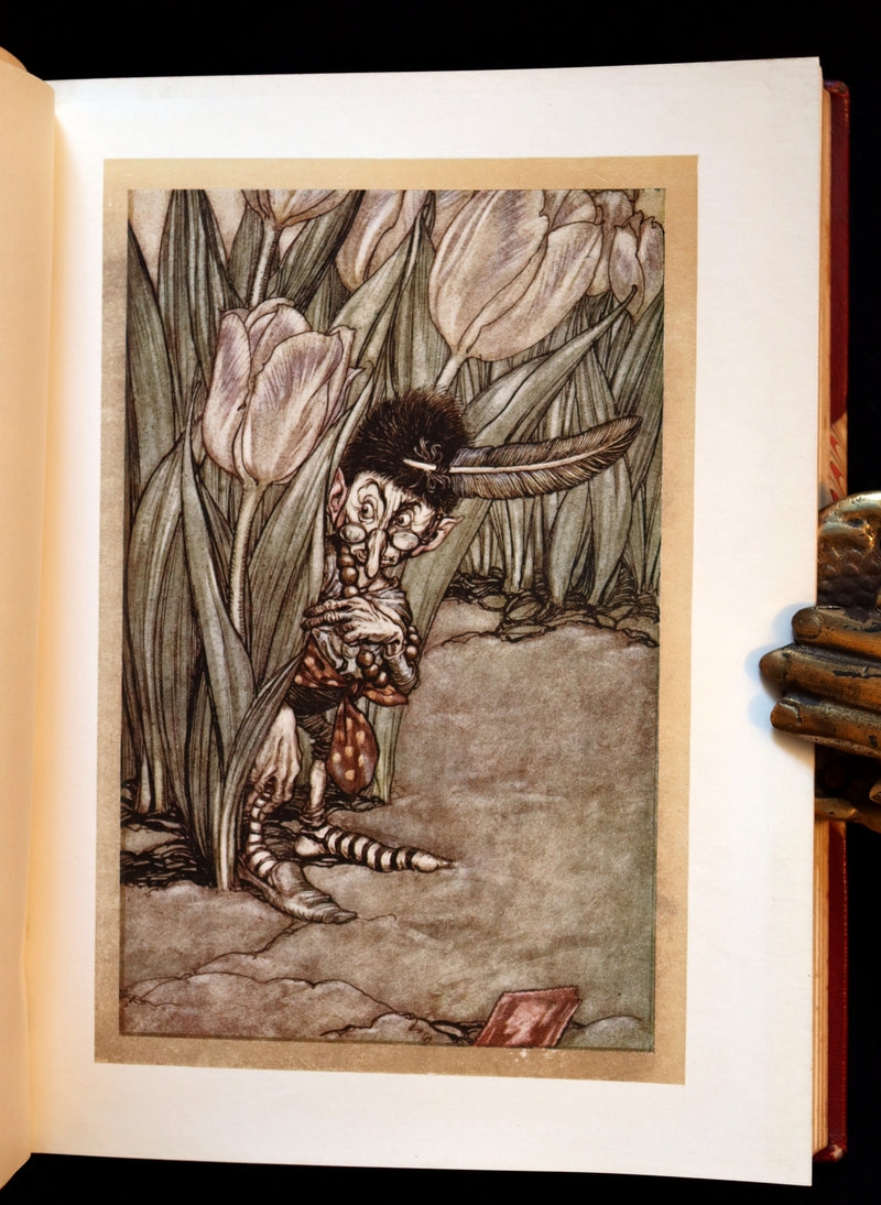 1910 Rare Book - PETER PAN in Kensington Garden illustrated by Arthur Rackham.