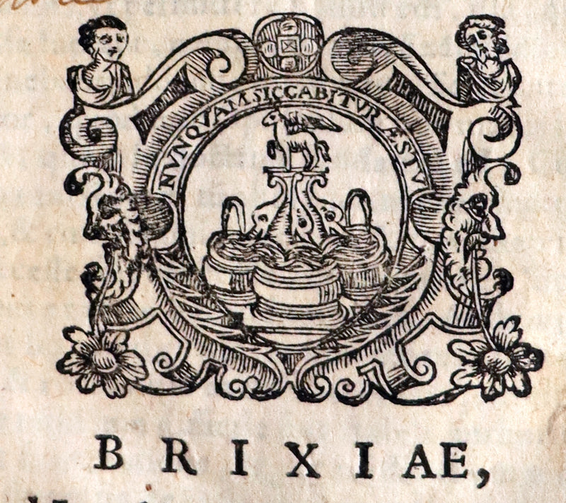 1603 Scarce Latin Vellum Book - Short Work to take care of SOULS by Giovanni Bellarini.