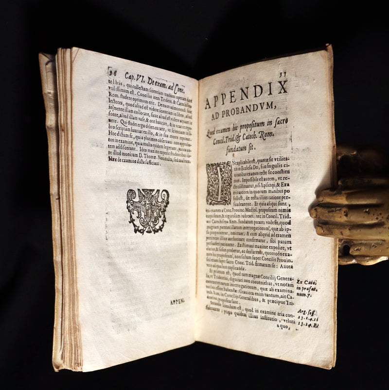 1603 Scarce Latin Vellum Book - Short Work to take care of SOULS by Giovanni Bellarini.