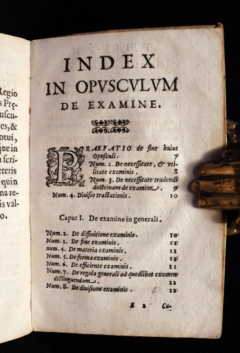 1603 Scarce Latin Vellum Book - Short Work to take care of SOULS by Giovanni Bellarini.