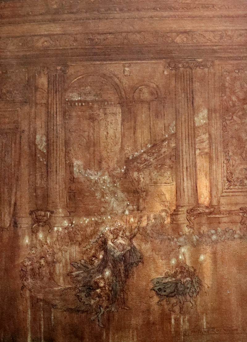 1908 Rare Limited Book Signed by Rackham - Shakespeare's Midsummer Night's Dream in a beautiful binding.