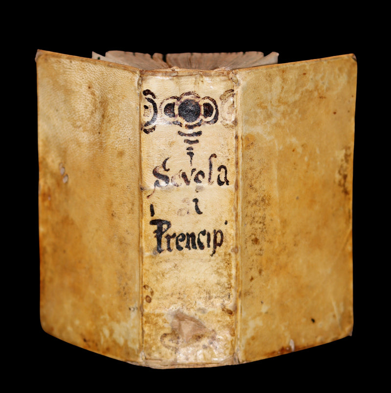 1681 Rare Italian Vellum Book - The School of Truth - La Scuola della Verita by Luigi Giuglaris.